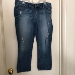 Torrid Cropped jeans